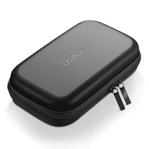 UGREEN etui til 2,5" harddisk og tilbehør - Sort