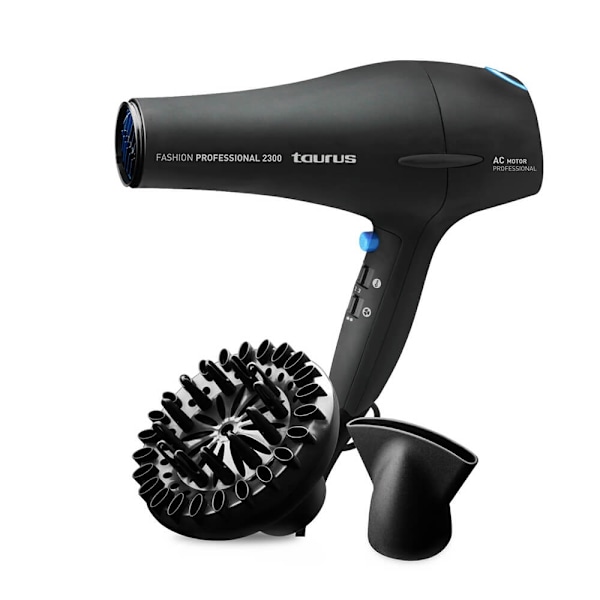 TAURUS Hiustenkuivaaja 2200W Fashion Professional 2300 musta