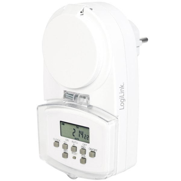 Udendørs timer Digital 1800W IP44