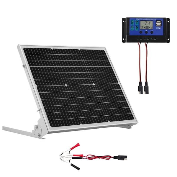 50W 12V solcellebatteri-vedligeholdelsesoplader, MPPT, IP65