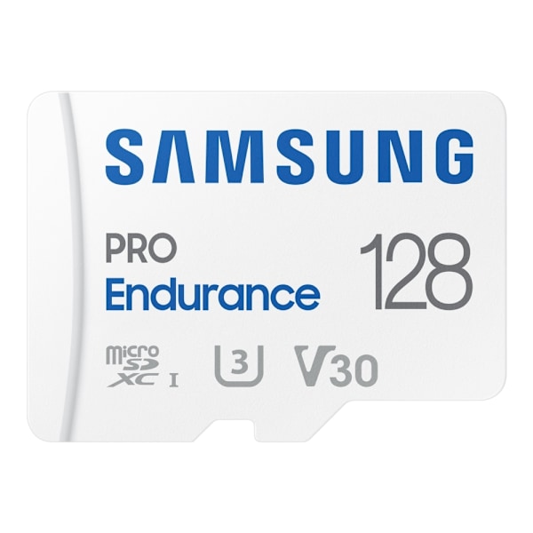Samsung PRO Endurance MB-MJ128KA - Flash-muistikortti (mukana microSDXC-SD-sovitin) - 128 Gt