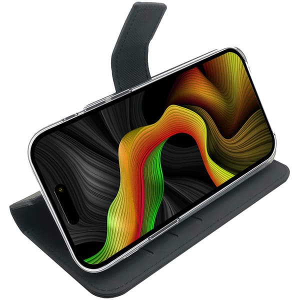 Wally Wallet Case iPhone 15 Pro Max Sort