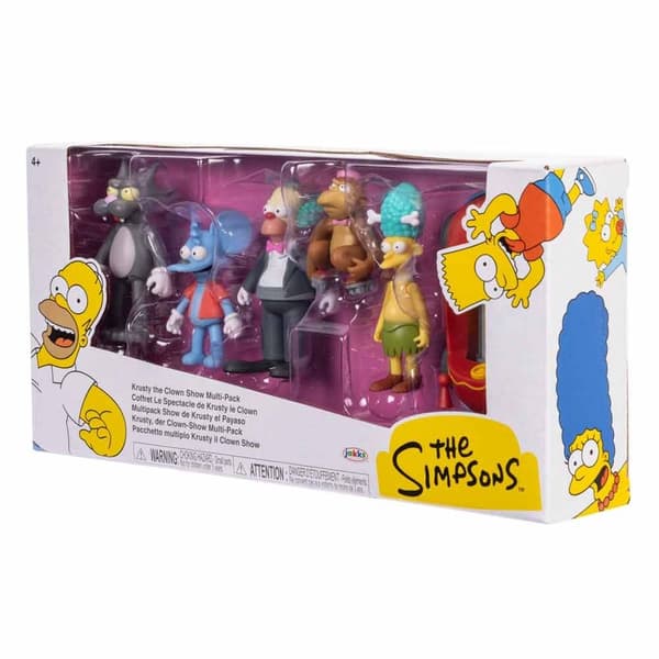 Simpsons 7 cm figurer Paket med 6 samlarleksaker