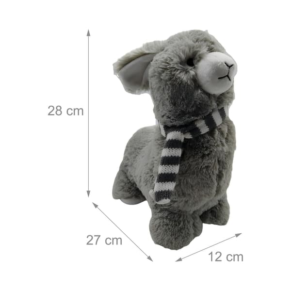 Alpaca dørstopper – Kraftigt sandfyldt bomuldsdesign