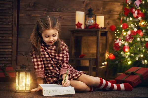 Jultomtekostymset – 5 delar, en storlek, polyester