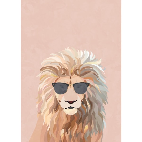 Cool Cat Lion - 70x100 cm