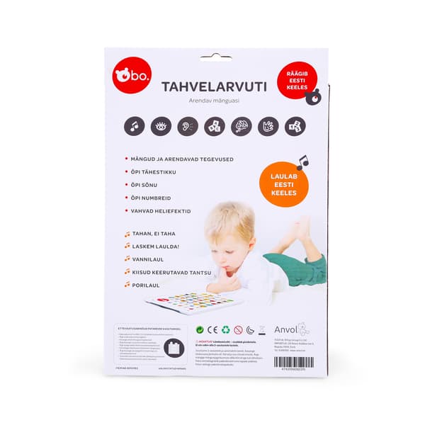 Bo. Pædagogisk tablet, på estisk sprog