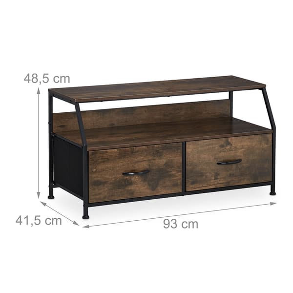 TV bord i industriel stil