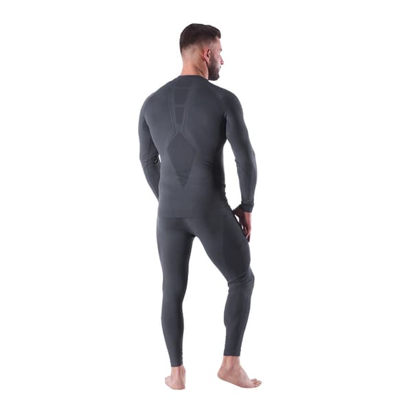 Termoaktive bukser til mænd, grå, 2XL/3XL