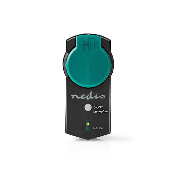 RF Plug | Mesh / 433 MHz | IP44 | 3680 W | Jordad kontakt / Typ F (CEE 7/7) | -20 - 50 °C | Grön / Svart