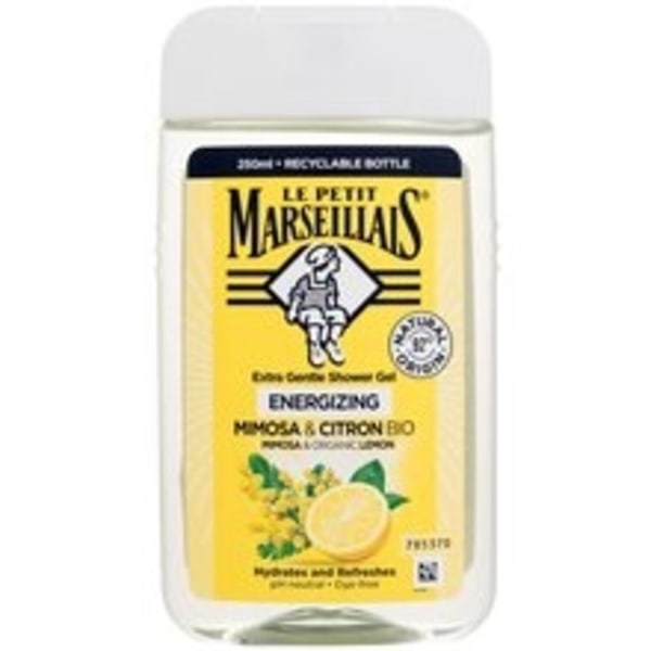 Le Petit Marseillais - Extra Gentle Shower Gel Mimosa & Bio Lemon - Sprchový gel 250ml