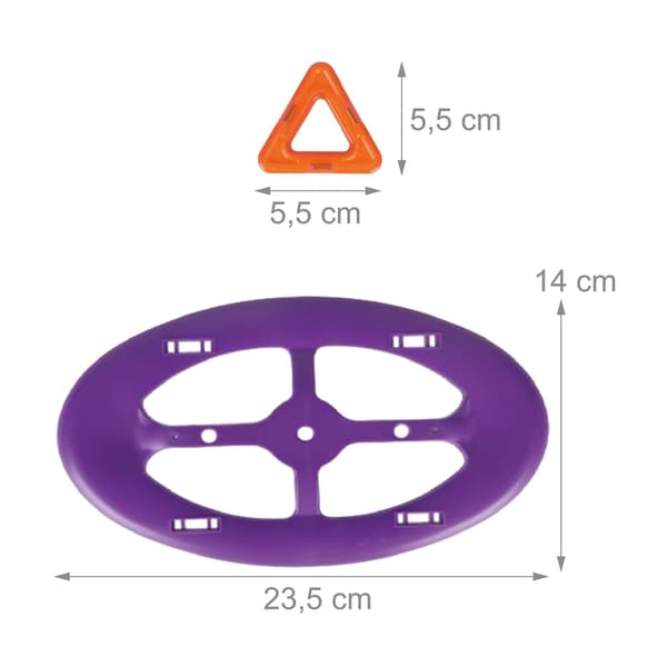Magnetiske byggeklodser til børn – 50 dele