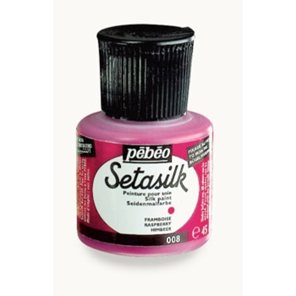 Pebeo Setasilk 45 ml. - 08 Vadelma