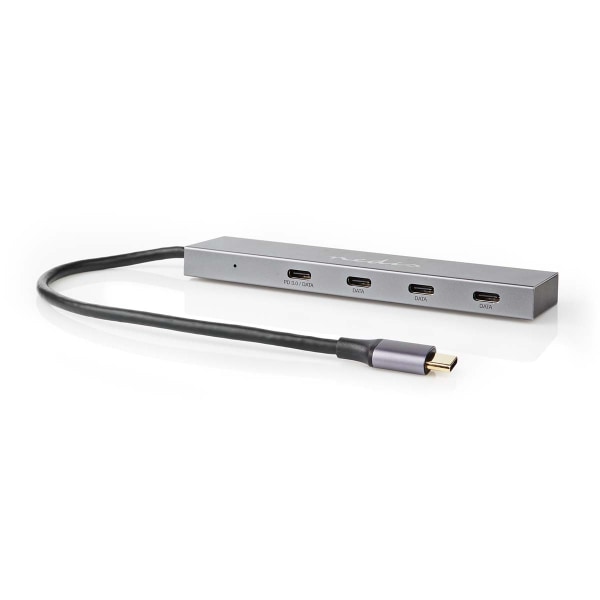 USB-hub | 1x USB-C™ 3.2 Gen 2 Male | USB-C™ 3.2 Gen 2 Female with PD 3.0 / 3x USB-C™ 3.2 Gen 2 Female | 4-Port port(s) | USB 3.2 Gen 2 | USB Drevet |