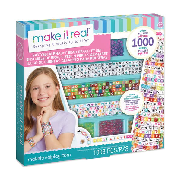 Make It Real Diy Armband Set Alphabet