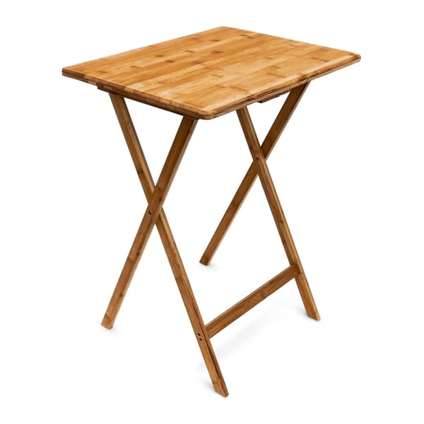 Fällbart sidobord i bambu