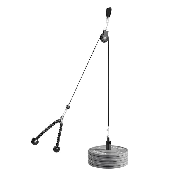 Lat-taljesystem, stålwirer, 127 kg kapacitet