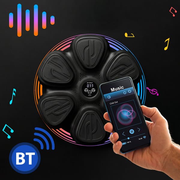 Interaktivt Bluetooth-boksemål med handsker