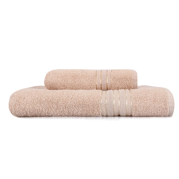 Handduksset (2 delar) Dora - Cappuccino