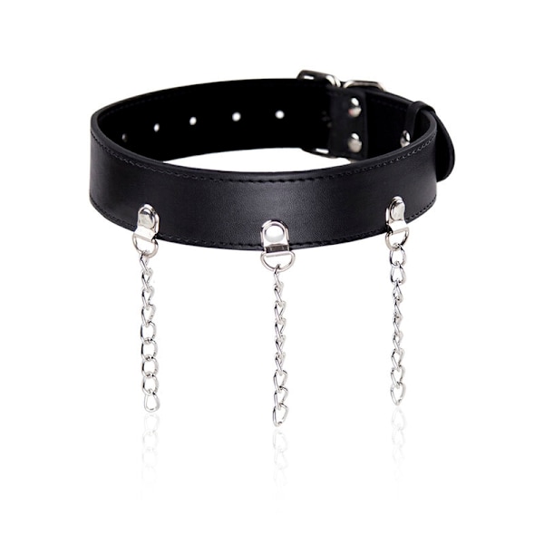 Ohmama Fetish - Fetisch Halsband Med Ringar