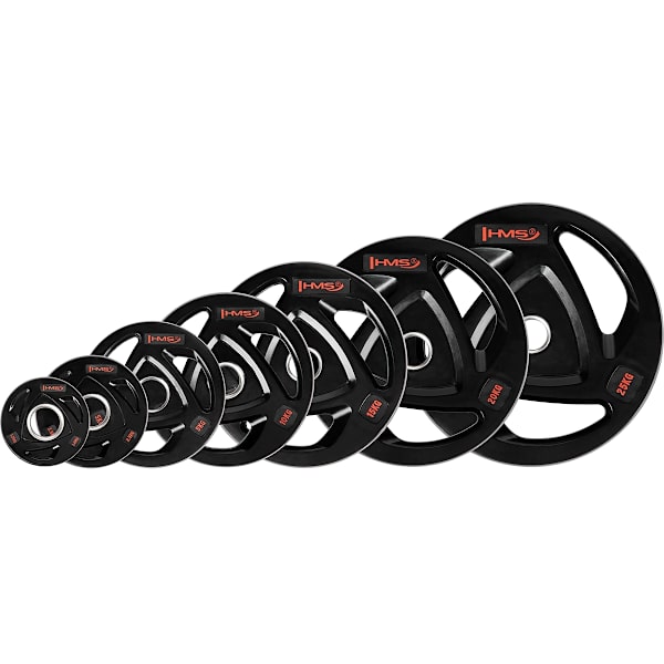 Svart olympisk viktskylt 2,5 kg