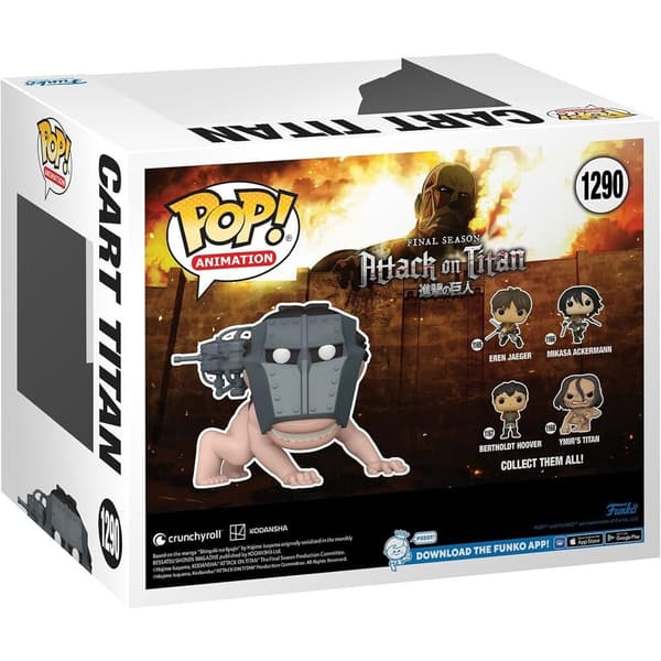 Attack On Titan Super Attack Cart Figur Exclusive Edition