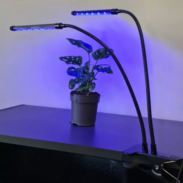 Lampa 20 LED 2st för växttillväxt Gardlov 19241