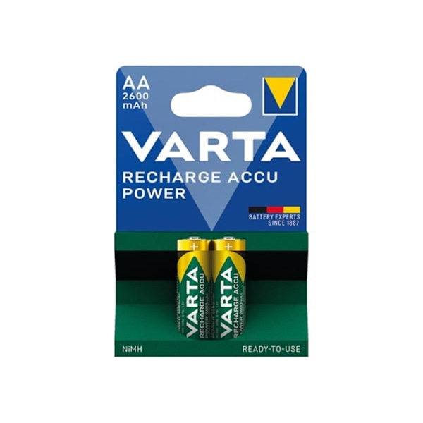 Ni-Mh Cell Aa / R6 1.2V-2600Mah 56766.101.402 (2 kpl/Bl)