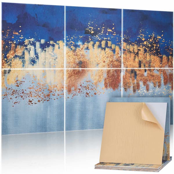 Akustiska paneler 6-pack, självhäftande 24x24 tum plattor