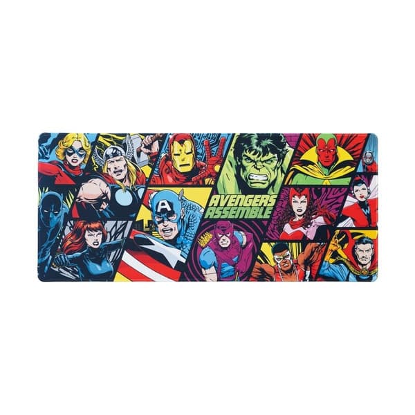 Marvel Avengers Gaming-skrivebordsmåtte, stor størrelse, holdbart materiale