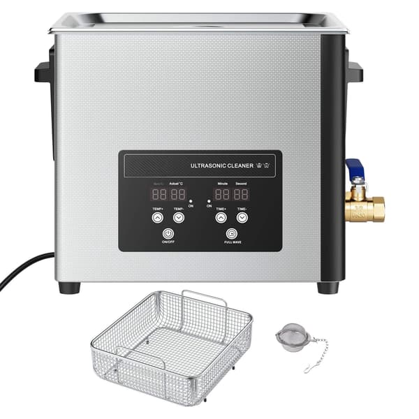 Ultralydsrenser 15L, 40kHz opvarmet digital timer