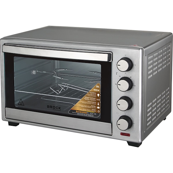 Uuni kiertoilma- ja grillitoiminnolla TO 3001 SS 30L, 1600W