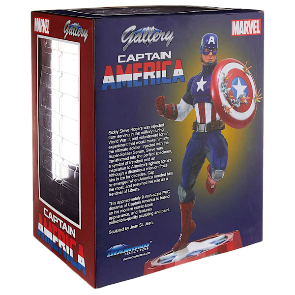 Marvel NOW! 23 cm diorama-staty av Captain America