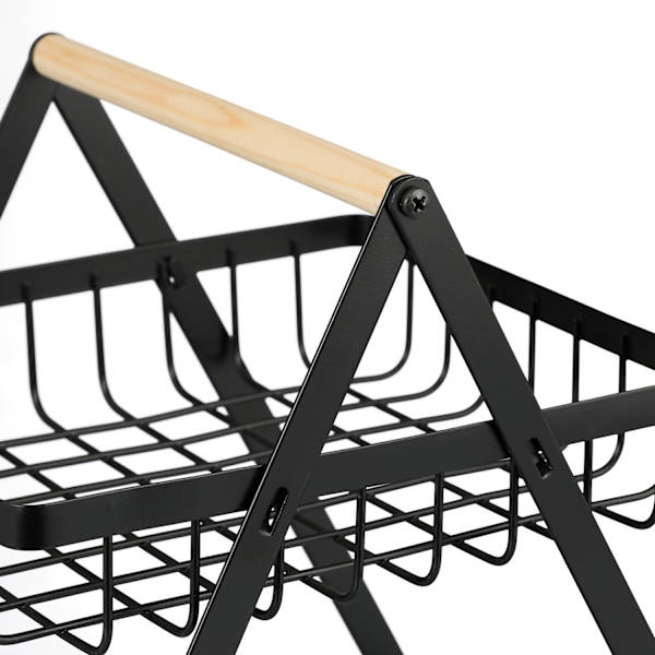 2-delt frugtkurv etagere