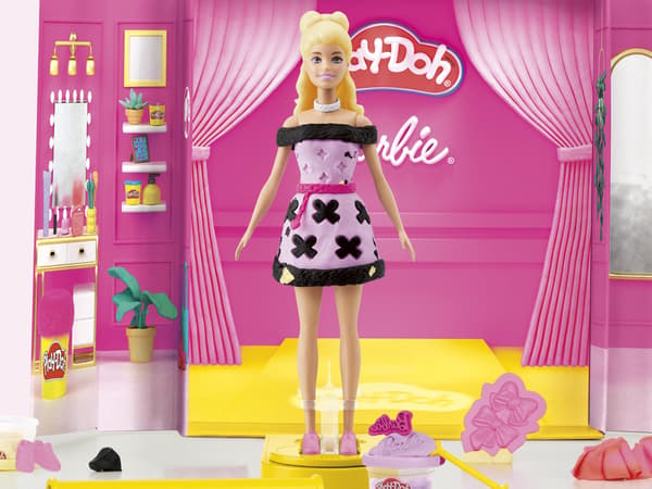 Barbie Designer Modeshow Play-Doh Sæt med Tilbehør
