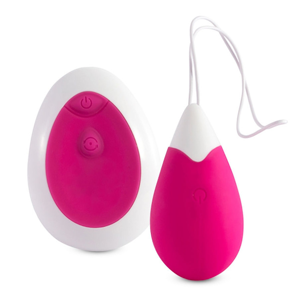 Intense - Jan Egg Vibrator -kaukosäädin vaaleanpunainen