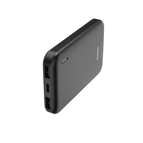 HAMA Powerbank 5000mAh 2xUSB-A antracit