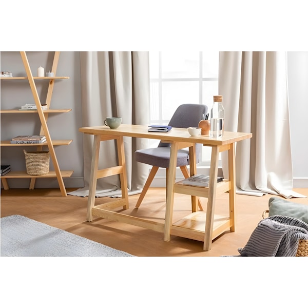 Studiebord Perla - Birk