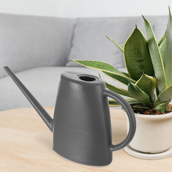 Stilfuld antracit vandkande 1,6L med lang tud