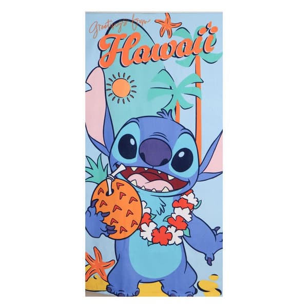 Disney Stitch handduk + väska + mössa set
