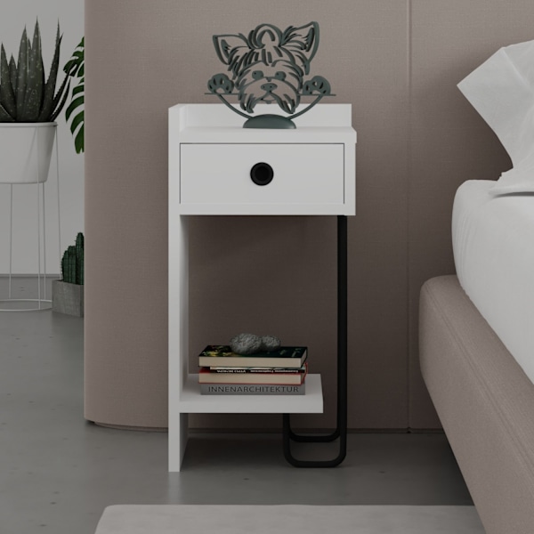 Natbord Sirius Left - Hvid v2