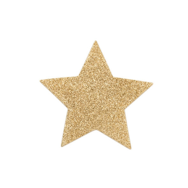 Bijoux - Indiscrets Flash Golden Star -nänninsuojukset