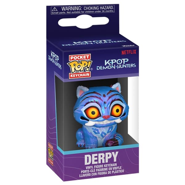 Tasku-POP-avaimenperä KPop Demon Hunters Derpy