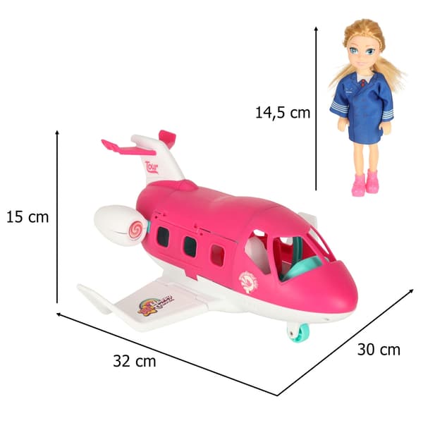 Fly Foldedukke Tilbehør Sæt