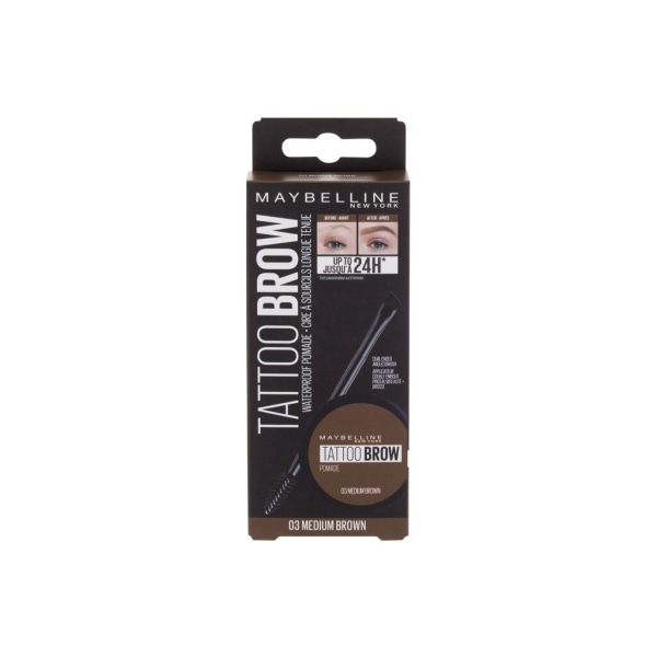 Maybelline - Tattoo Brow Lasting Color Pomade 03 Medium Brown -