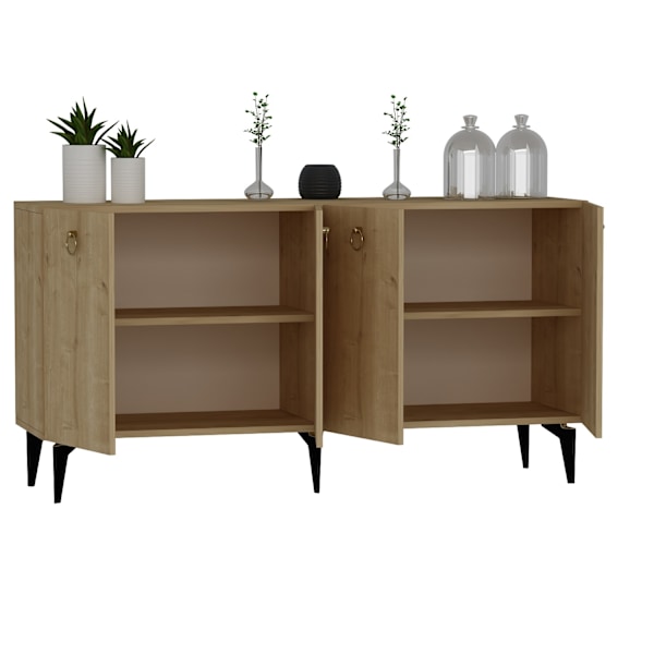 Console Drop - Sapphire Oak