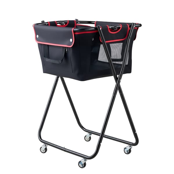 Tennisboldvogn, 175 bolde, foldbar, hjul