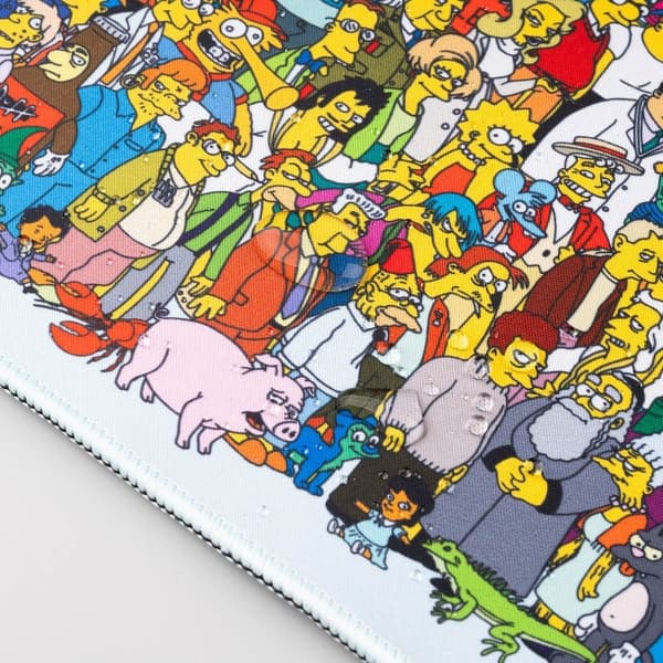 Simpsons Gaming-skrivebordsmåtten, stor størrelse, holdbart materiale