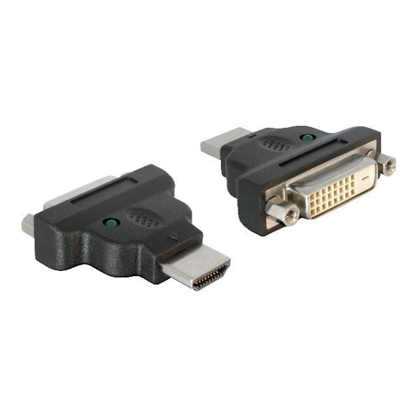 Delock - Näytönohjain - DVI-D naaras HDMI-uros