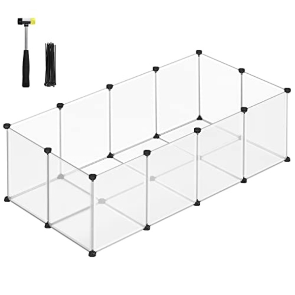 Helposti koottava modulaarinen lemmikkieläinten leikkikehä - tilava ja turvallinen